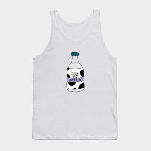 Cute bottle of milk with stains Tank Top